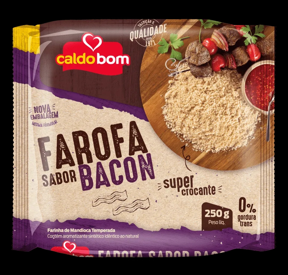 pacote de farofa