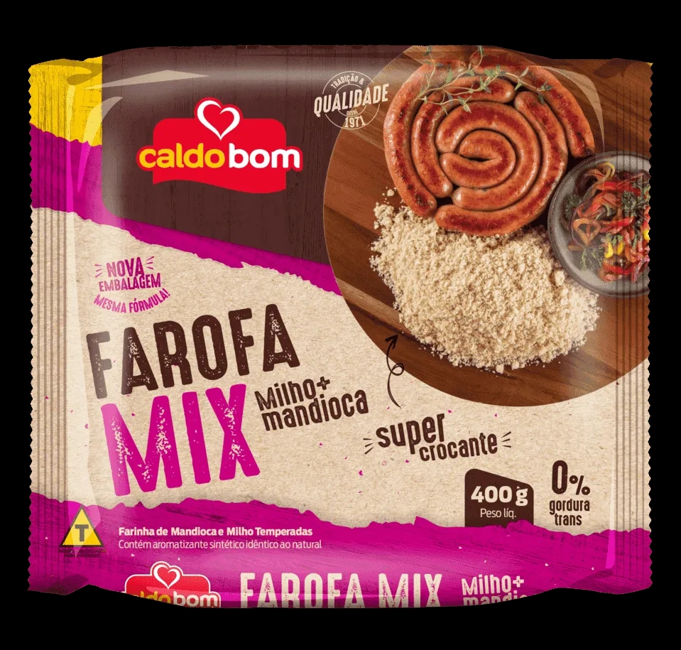 pacote de farofa
