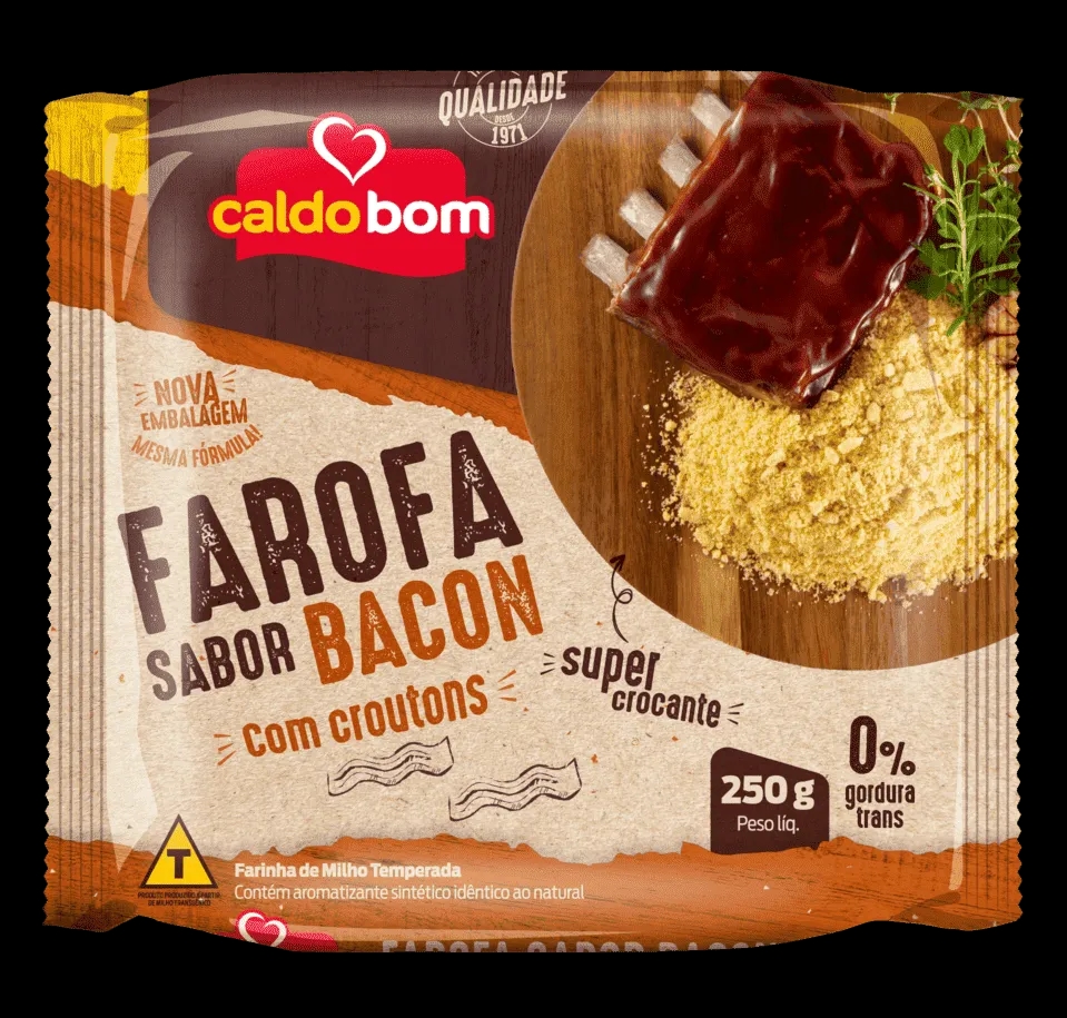 pacote de farofa