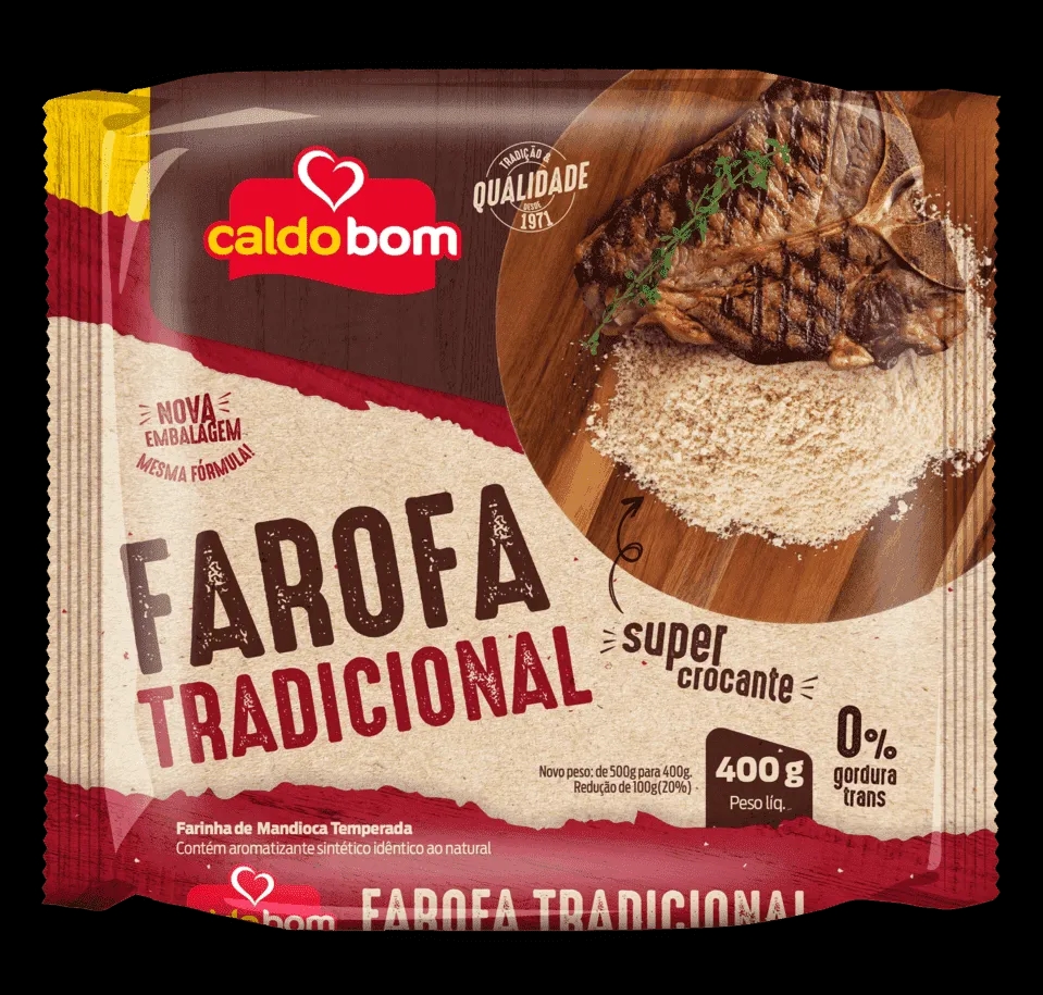 pacote de farofa