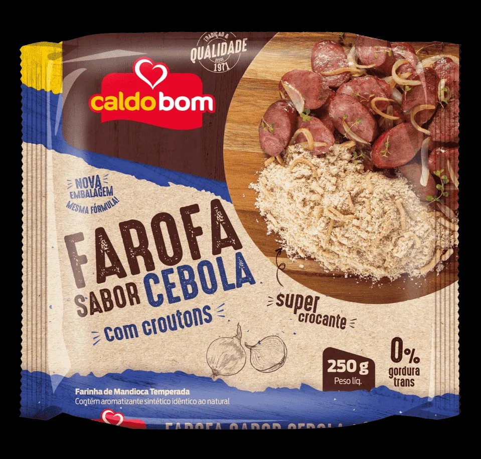 pacote de farofa