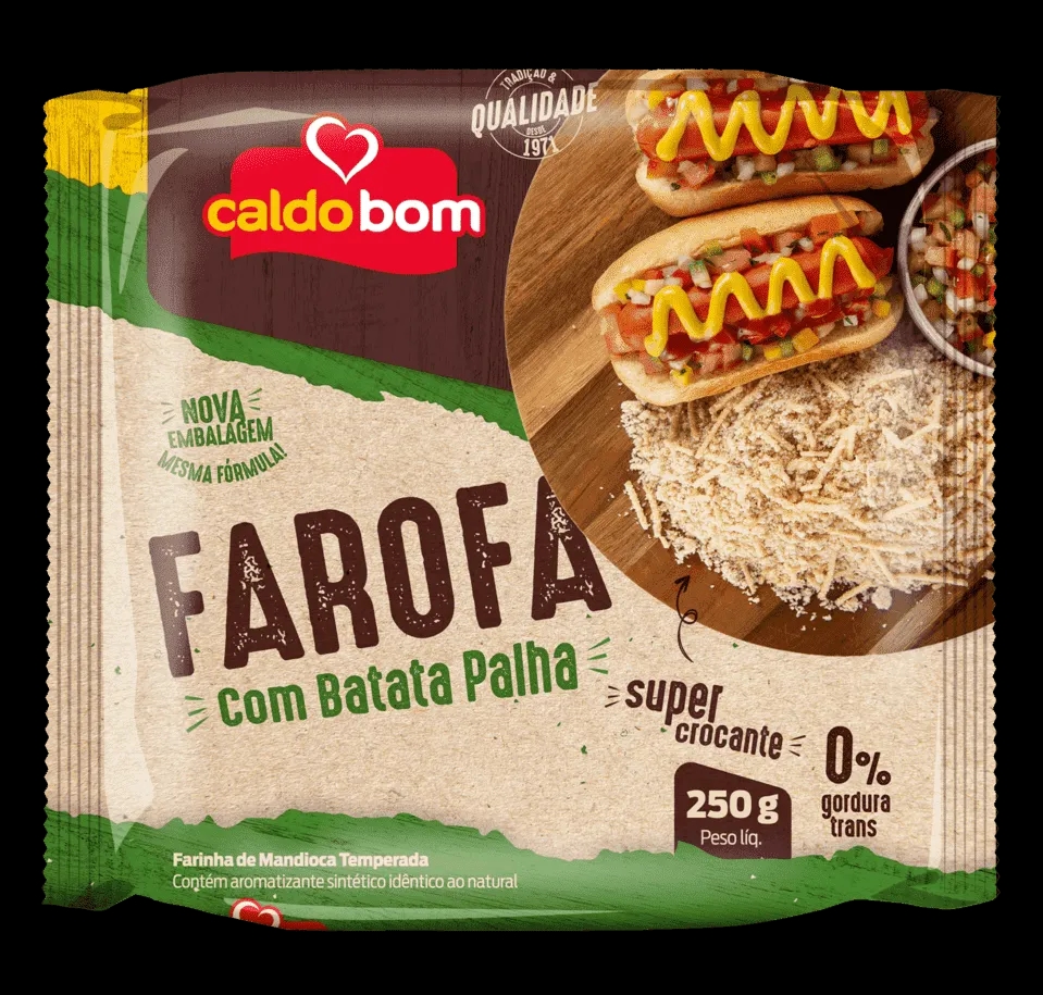 pacote de farofa